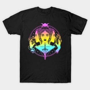 Hecate triple goddess T-Shirt